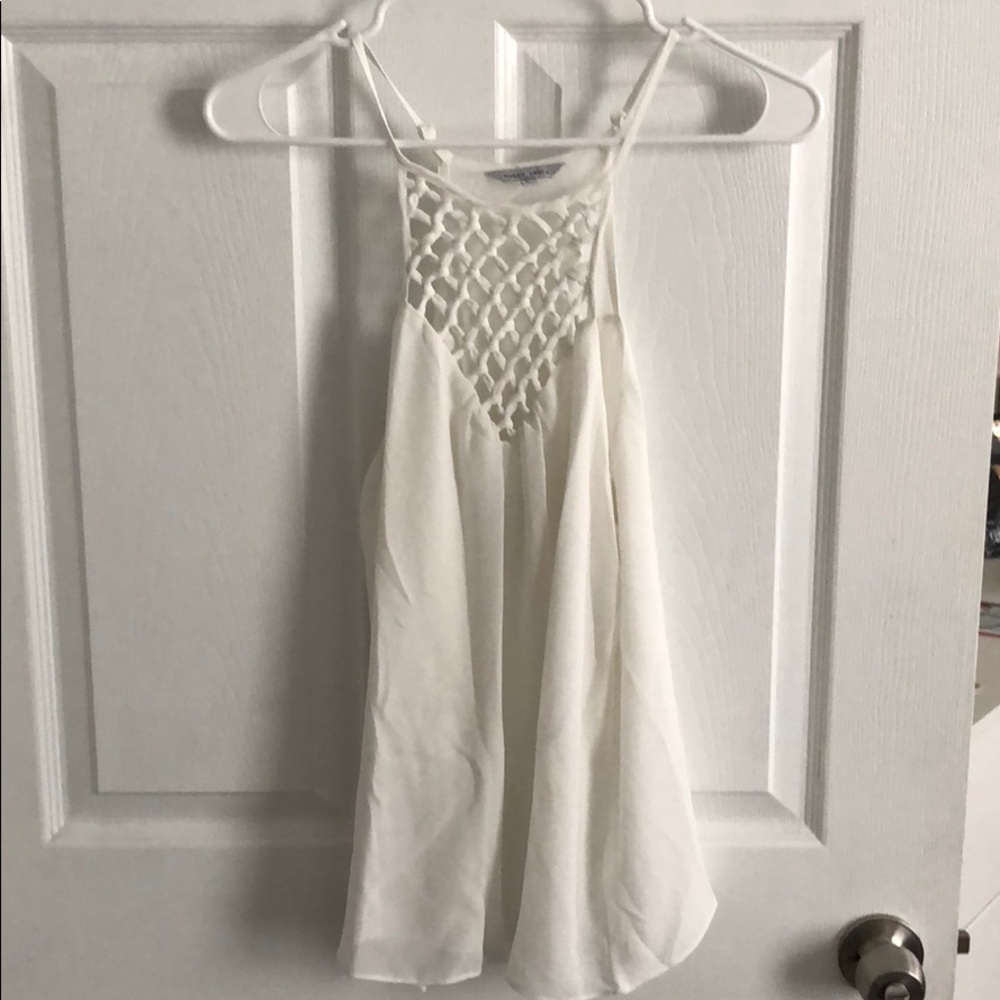 White tank top